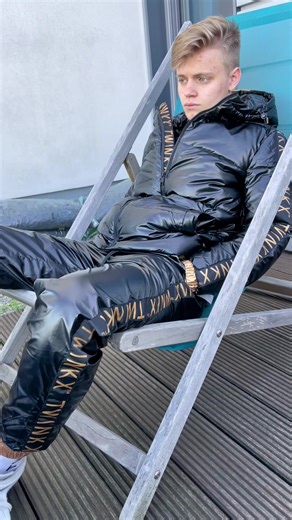 Explore Twink PVC Fashion with Puffer Jackets