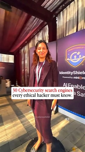 Sakshi Pandey | Cyber Security on Instagram: "Hackers don’t use Google… they use these search engines 👀🔐 . . These tools help you find: • exposed assets • leaked data • attack surfaces • vulnerable systems . . If you’re learning Cybersecurity or Ethical Hacking, knowing these search engines gives you a huge advantage. . . Use them ethically — to understand threats, secure systems, and think like a professional. . . Save this 🔖 You’ll come back to it again and again. . . Follow @cyberwalididi 