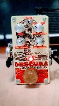 Digitech Obscura Tape delay demo