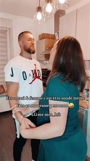 La base d'un couple ! Rejoins-nous sur I.G:mr.mrs_hfs 🌟 #trend #mrmrs_hfs #francksophie #husbandandwife #mdr