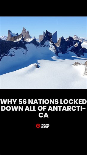 Focus Setup on Instagram: "Ask yourself this — why would rival superpowers defend ice more fiercely than their own borders? Antarctica is the only place on Earth where war, mining, cities, ownership, and private exploration are banned. A continent bigger than Europe… and nobody is allowed to touch it. They call it “peaceful scientific cooperation,” but the same nations burn rainforests, strip-mine mountains, and drill oceans without hesitation. Yet Antarctica? Untouchable. Even Google Earth show