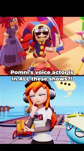 Pomni's Voice Actor In OTHER SHOWS?!