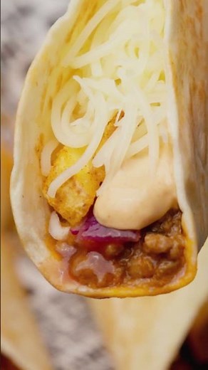 Cheeseburger Cali Taco