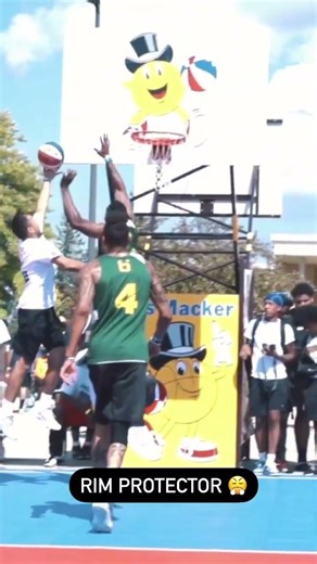 Gimme that! How tall do you think is? Rim protector on Hall of Fame