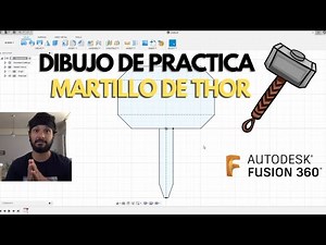 Practice Sketch: "Thor's Hammer" | Fusion 360 Tutorial Ep #3