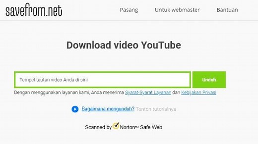 Link Download Video dan Lagu YouTube lewat Pengunduh Savefrom, Cukup Tempel Tautan - Tribunkaltim.co