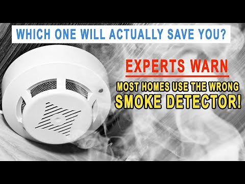 4 Types of Smoke Detectors: Firefighters Say 3 Out of 4 Homes Have the WRONG Smoke Detector
