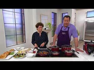 Cook's Essentials 10-Piece Nesting Cookware Set on QVC