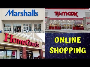 Marshalls, TJ Maxx, & Homegoods Begin ONLINE SHOPPING!!