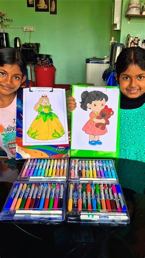 MEHER COLOURING LITTLE PRINCESS 👸 💖 #meherthecutepie #drawing4kids #MEHER #DRAWING4KIDS #DRAWING