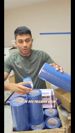 Blue Masking Tape Pack for All Your Projects