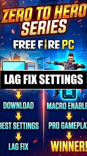 Get High Fps 100% Lag Fix Setting Free Fire Pc | Free Fire Pc Lag Fix Emulator
