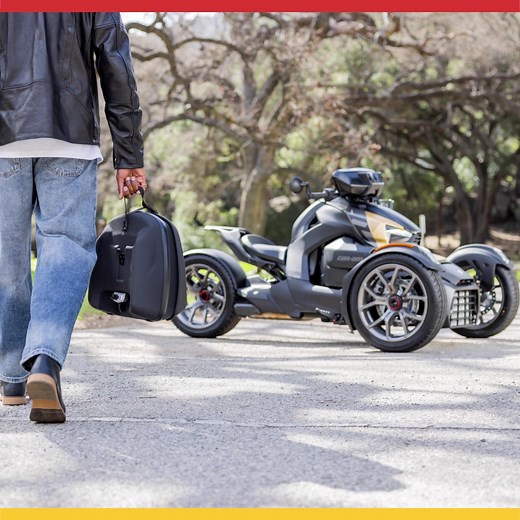 Be prepared for any adventure! Carry more with the LinQ accessories. Easy to integrate and install, the LinQ system is the perfect extra storage you need on your Can-Am Ryker or Spyder adventures. Visit our dealership and learn more about LinQ. #BRPAdventureByDesign | RideNow Powersports Georgetown