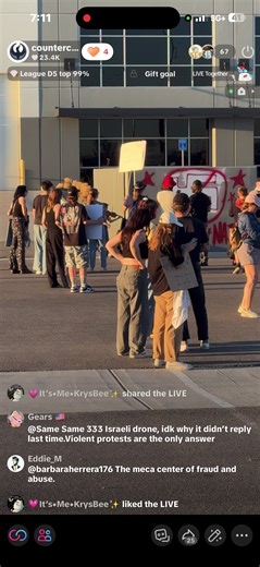 3/18/26 SLC Ice Detention Center NONE of this happened until AFTER the protest. A small few participated in the destruction