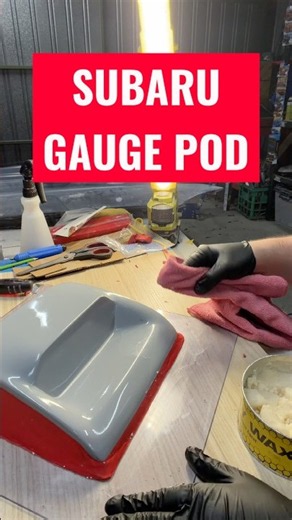 Subaru Gauge Pod | Wax Release | SF & GC8