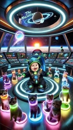 🌟 The Space Macarena 🚀 | Out-of-This-World Dance Fun! 💃✨