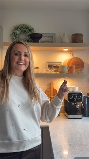 Vicky Robinson on Instagram: "AD Kitchen diner accent lighting diy 💡 Ooh it’s a good one guys 🙌🏻 Such a quick diy but with huge results! I have wanted some more lighting in our kitchen diner for a while. We don’t have wall cabinetry that we can add lighting to, so our open shelving was the perfect option! It’s a big focal point in our kitchen. @4liteuk had a new collection of under cabinet LED lighting that’s perfect for shelving, cabinets, media walls - the options are huge. They’re plug in