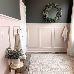 Half Wall Moulding Frames - Paintable White Wall Panel Moldings, Water, Damage Resistant - Peel&stick - Ready Assemble, Self Adhesive Models - Etsy