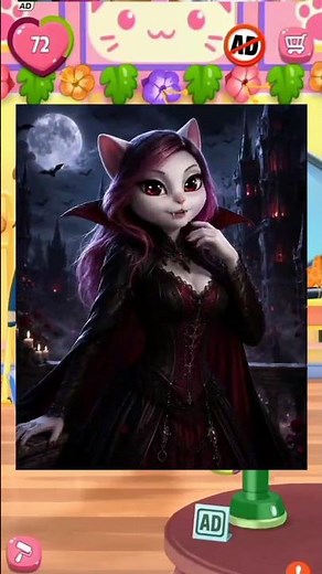 My Talking Angela Turned Into a Powerful Vampire! 🧛‍♀️ | Dark Fantasy AI Transformation #gaming