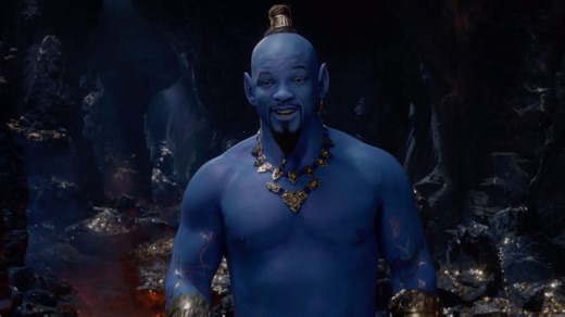 Will Smith, the Genie, reveals first poster for Disney's live-action 'Aladdin'