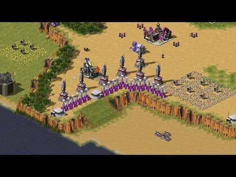 Red Alert 2 | Yuri's Revenge | 7 vs 1 -Who know who i am map - Extreme ai