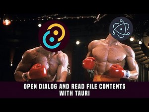 Tauri Development - Open Dialog and Reading File Contents
