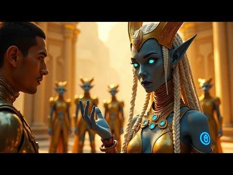 The Alien Queen Froze When Her Soulmate Mark Glowed After Touching a Human Guard