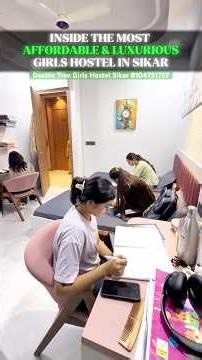 NEET Aspirants’ Dream Hostel? | Double Tree Girls Hostel Sikar 📚 | Most Affordable & Luxury Hostel