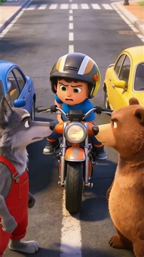 Why are the cars stuck in traffic? Children's animation! Car animation! A collection of construct...