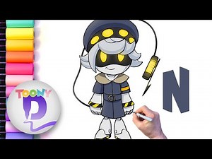 How to Draw N | Murder Drones