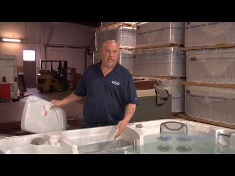 Fixing a hot tub flow error w/Bob @ All Seasons Spas in Ohio