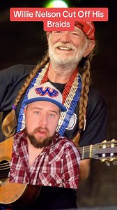 Willie Nelson cut off his braids to support his friend, Waylon Jennings. #willienelson #waylonjennings #braids #countrymusic | Dillon Weldon