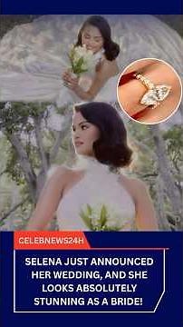 Selena Gomez STUNS in Ralph Lauren Wedding Dress – Officially Married to Benny Blanco!
