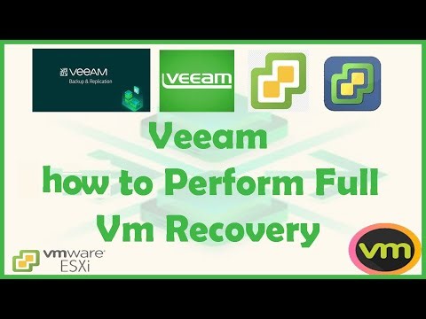 How to restore virtual machine using veeam-11 step by step guide | Veeam-Backup Replication #Veeam