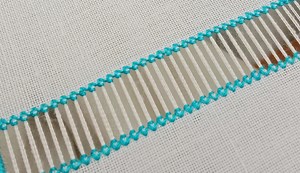 473K views · 7.4K reactions | Learn How to Create a Base for Drawn Thread Embroidery Happy Stitching ! | Knit and Stitch | Facebook