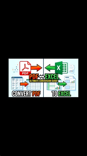 How To Convert Excel File Into Pdf / Pdf File Into Excel File | Free | 2026