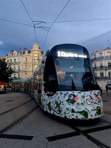 #montpellier #tram #tramway #railway #ligne5 @Ville de Montpellier
