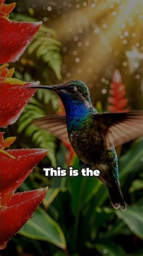 The Only Bird That Can Fly Backward