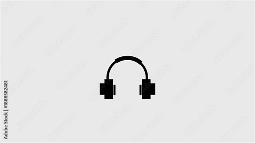 Headphone icon vector illustration. Headphone sign and symbol.