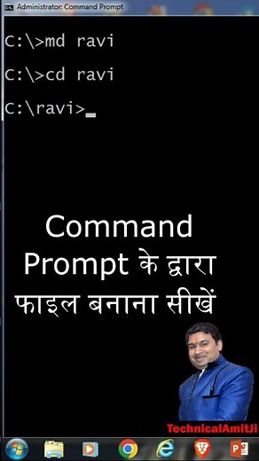 CMD copy con @TechAmitKnp #computer #computereducation #youtubeshorts #viral #shorts #shortvideo