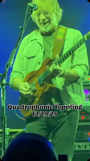 @westcoastphish | Some Quadrophonic Toppling from the floor of MSG. Thanks to @jake.kurlander for sharing this vid of the rare treat. | Instagram