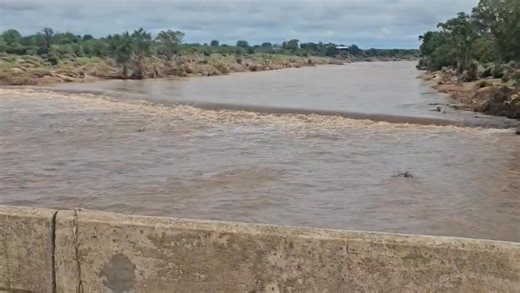 VIDEO | The Letaba River in Limpopo overflowing as the Limpopo province continues to experience heavy rains. The floods in the province have been declared a national disaster. Video by Katlego Nyoni https://www.sabcnews.com/sabcnews/floods-claim-37-lives-across-mpumalanga-limpopo/ | SABC News