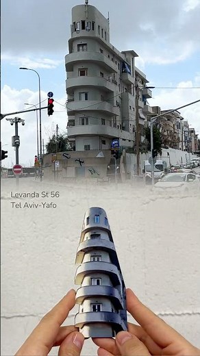 This is Tel Aviv 🇮🇱 Miniatures For Bauhaus Lovers | Form Follows Function