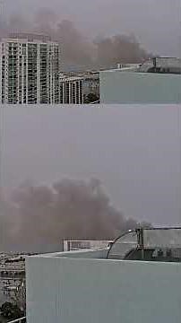 Crews battle 2-alarm fire at building on USF St. Pete campus