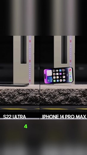 𝗪𝗮𝘀 𝗶𝘀𝘁 𝗿𝗼𝗯𝘂𝘀𝘁𝗲𝗿: 𝗲𝗶𝗻 𝗶𝗣𝗵𝗼𝗻𝗲 𝟭𝟰 𝗣𝗿𝗼 𝗠𝗮𝘅 𝗼𝗱𝗲𝗿 𝗲𝗶𝗻 𝗦𝗮𝗺𝘀𝘂𝗻𝗴 𝗚𝗮𝗹𝗮𝘅𝘆 𝗦𝟮𝟮 𝗨𝗹𝘁𝗿𝗮? ⠀ Der verehrte Kollege Phone Buff testet das in 4 Disziplinen: ⠀ 1. freier Fall aus 1,5 Meter auf eine Betonplatte flach auf die Rückseite. Beim Samsung sind ein paar Kratzer und Dellen, beim iPhone die ganzen Glasscheibe zersplittert. Auch die Kameralinse hat es abgekriegt. 2. unter selbigen Umständen: Fall auf eine Ecke. Der Rahmen vom iPhone hält zwar etwas meh