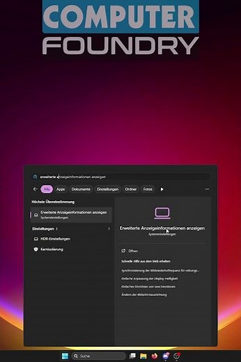 Monitor Hz in Windows 11 einstellen – 3 schnelle Wege