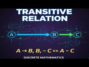 Discrete Mathematics: Transitive Relation Made Easy (Step-by-Step with Example)