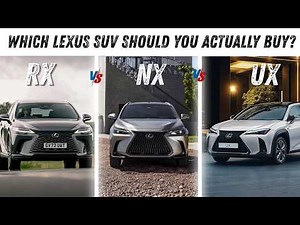 2026 Lexus UX vs NX vs RX: Which SUV Should You ACTUALLY Buy?