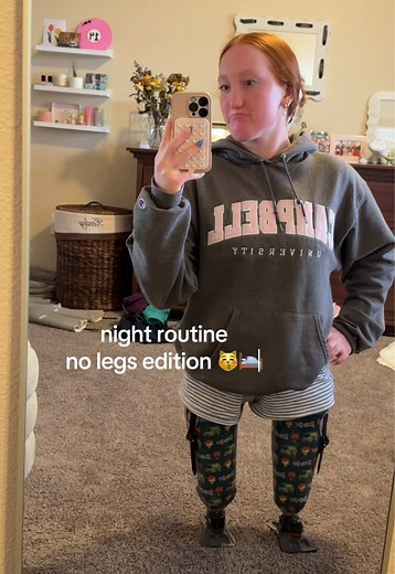 Night Routine GRWM with No Legs | Happy Tuesday!