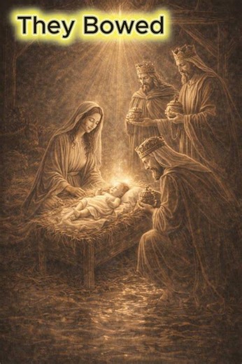 The Wise Men Worshiped the King ✨ #WiseMen #Nativity #BabyJesus #christianshorts